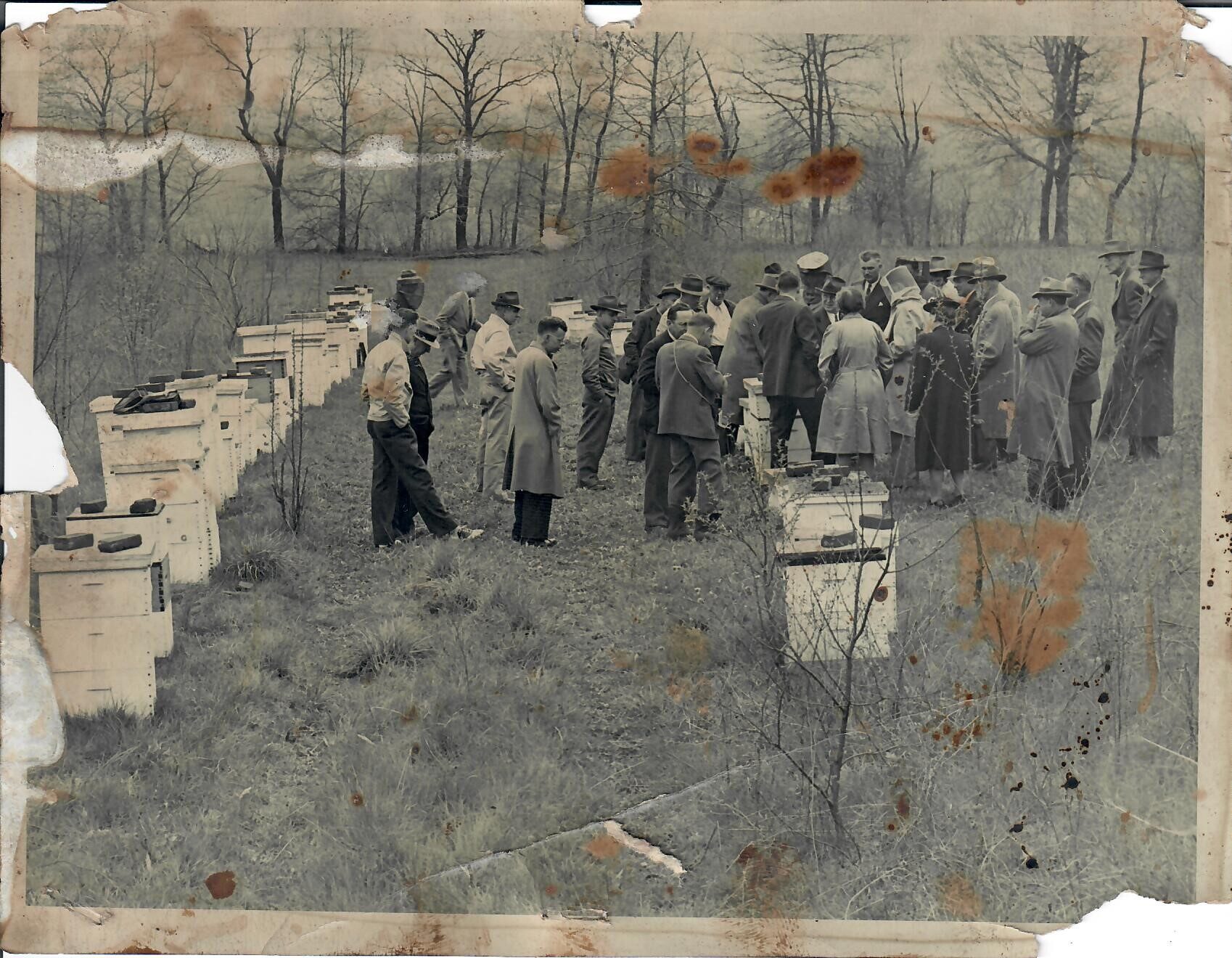 Floyd With Lehigh Valley Beekeepers early 1900s
