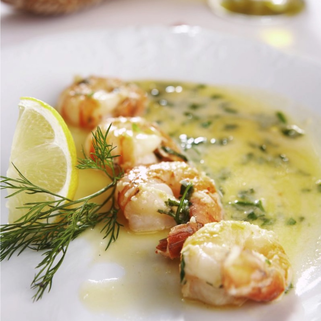 Grilled Lemon Herb Shrimp