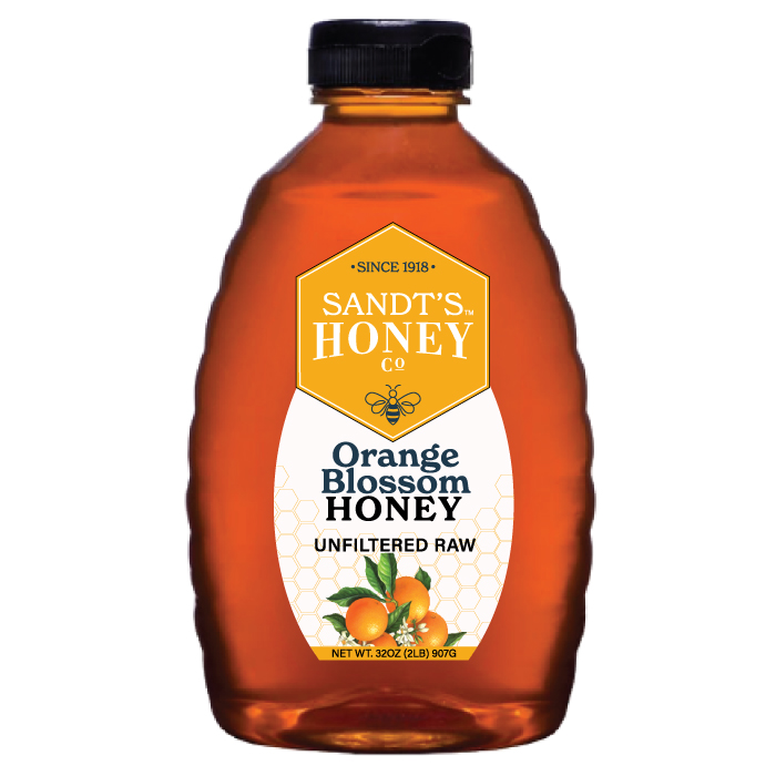 Orange Blossom Sandts Honey Varietal Flavor